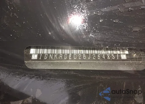 2011 Chevrolet Traverse 1Lt z USA, uszkodzony, nr VIN 1GNKRGED2BJ264831